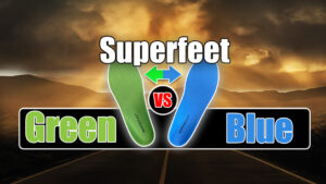Superfeet green vs blue