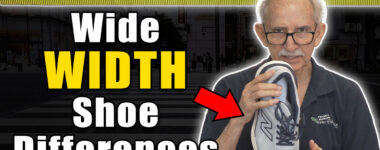 What's difference between wide-width shoes